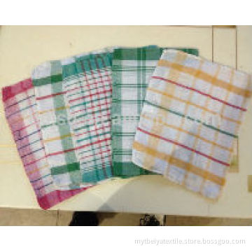 100% cotton cheap standard size made in china tea towel kitchen towel